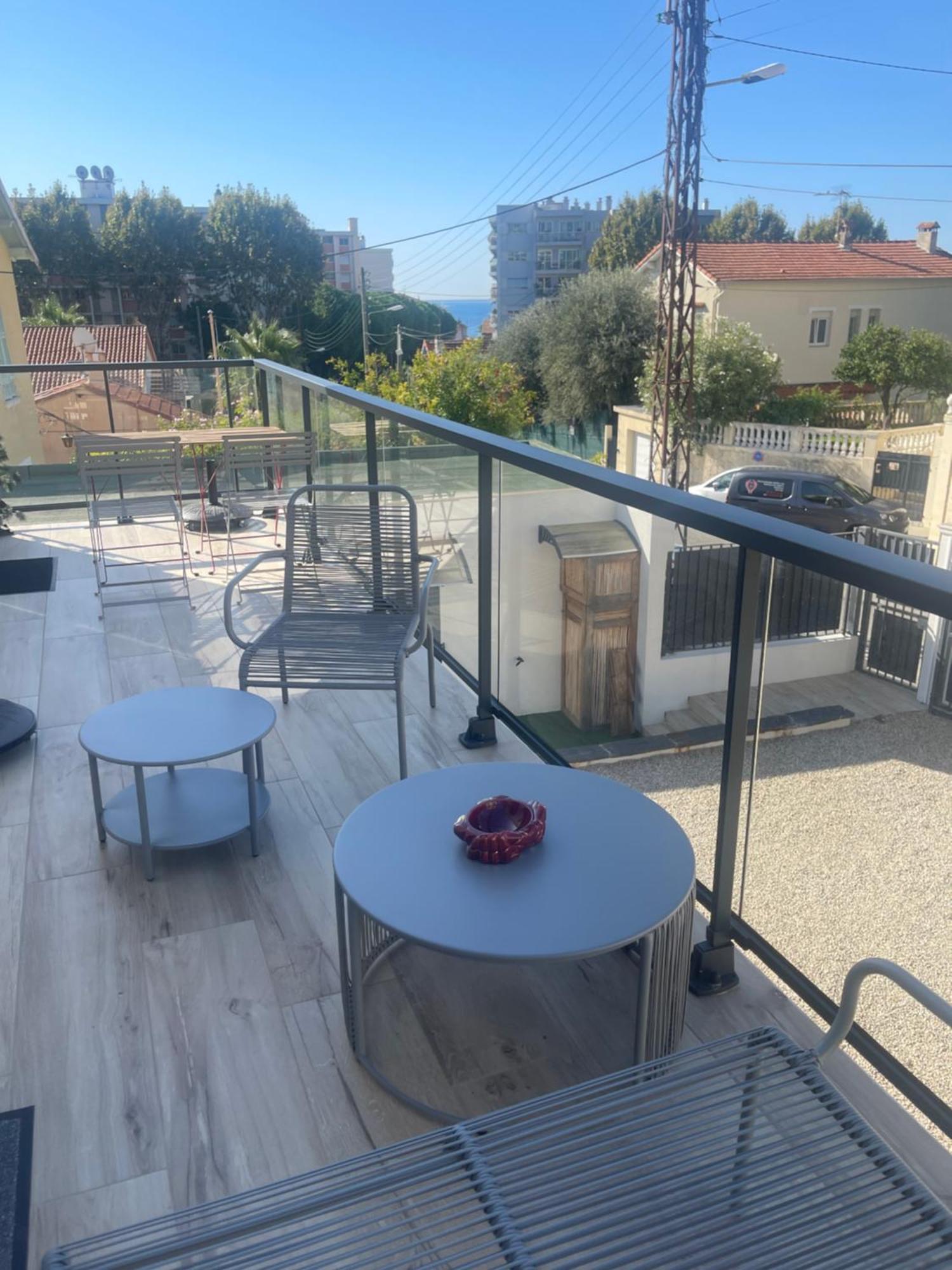 T3 Cros De Cagnes A 300M Du Bord De Mer 외부 사진